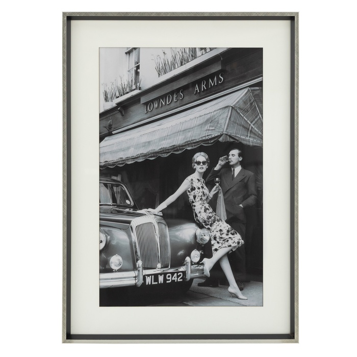 MUSE ÇERÇEVELİ CAM TABLO 50X70 CM