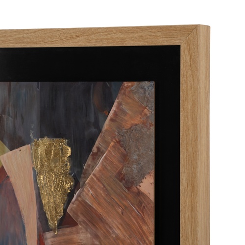 ORBITO ÇERÇEVELİ CAM TABLO 73X103CM