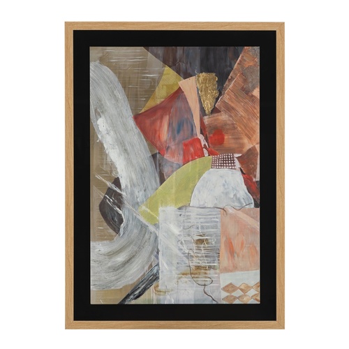 ORBITO ÇERÇEVELİ CAM TABLO 73X103CM