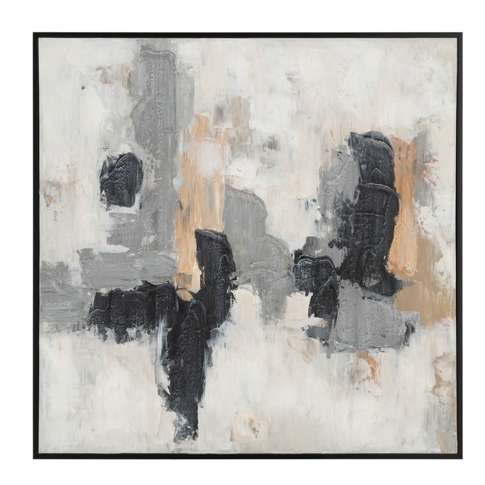 AZURE ÇERÇEVELİ YAĞLIBOYA TABLO 100X100 CM