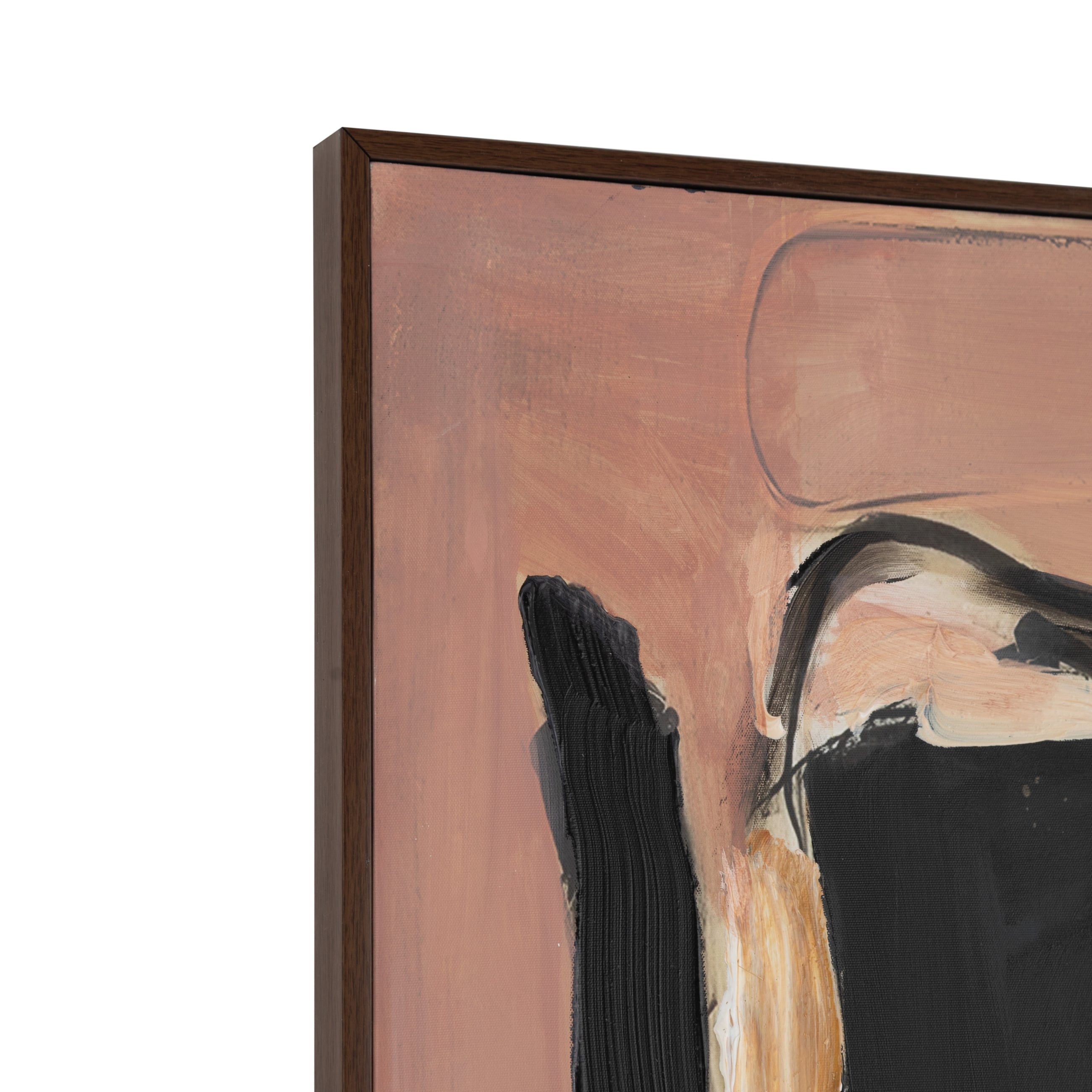 FUSIA ÇERÇEVELİ YAĞLIBOYA TABLO 100X150 CM