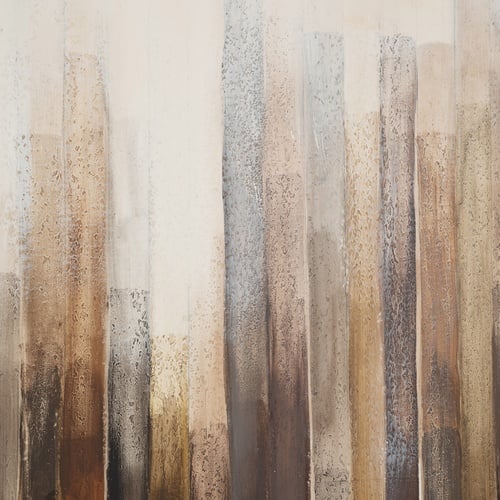 BROWN STRATA ÇERÇEVELİ YAĞLIBOYA TABLO 90X120 CM