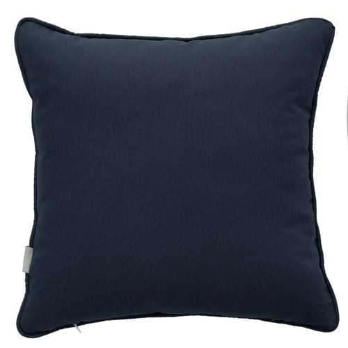 MARİN FISH NAKIŞLI KIRLENT BEYAZ LACİVERT 50X50 CM