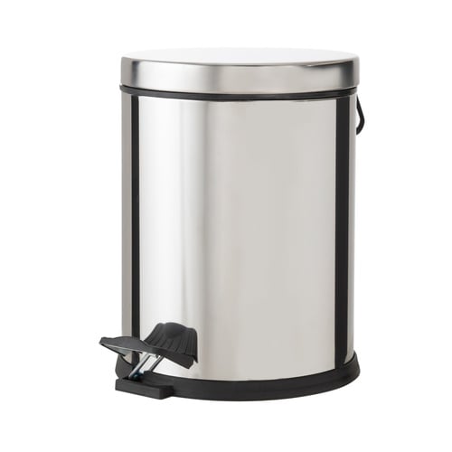 5LT PEDALLI ÇÖP KOVASI INOX