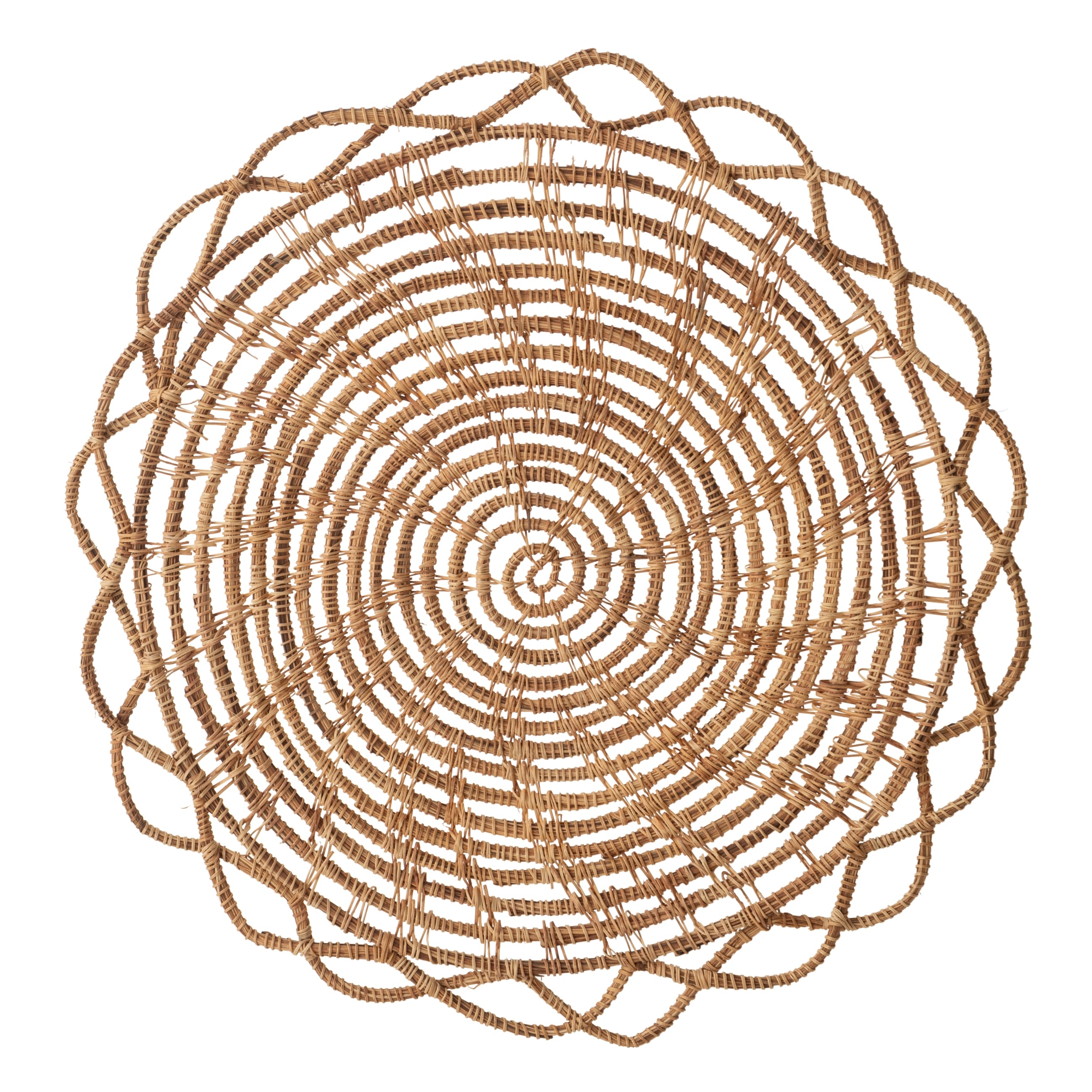 PALM ROOT YUVARLAK AMERİKAN SERVİSİ 35CM