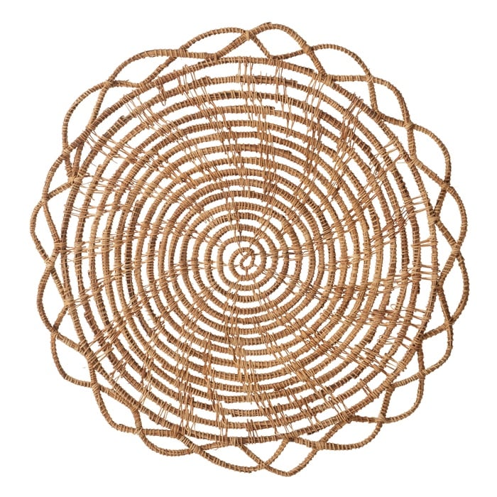 PALM ROOT YUVARLAK AMERİKAN SERVİSİ 35CM