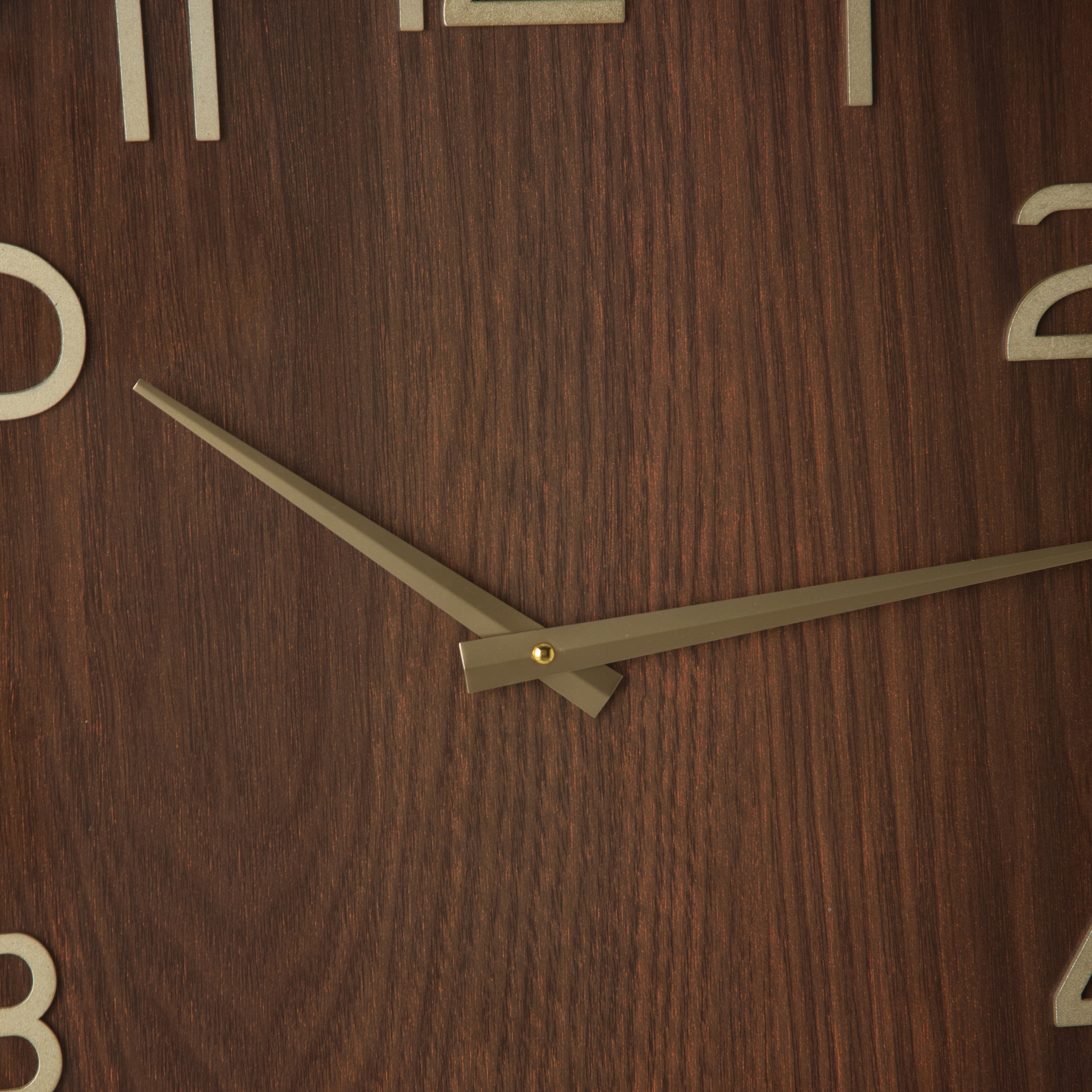 DARK WOOD DUVAR SAATİ 50CM