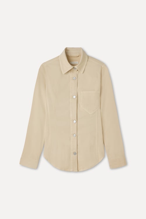 FITTED TEK CEPLİ CEKET