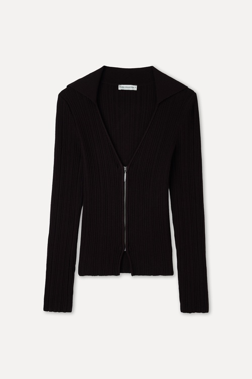  FITTED POLO YAKA FERMUARLI KAZAK