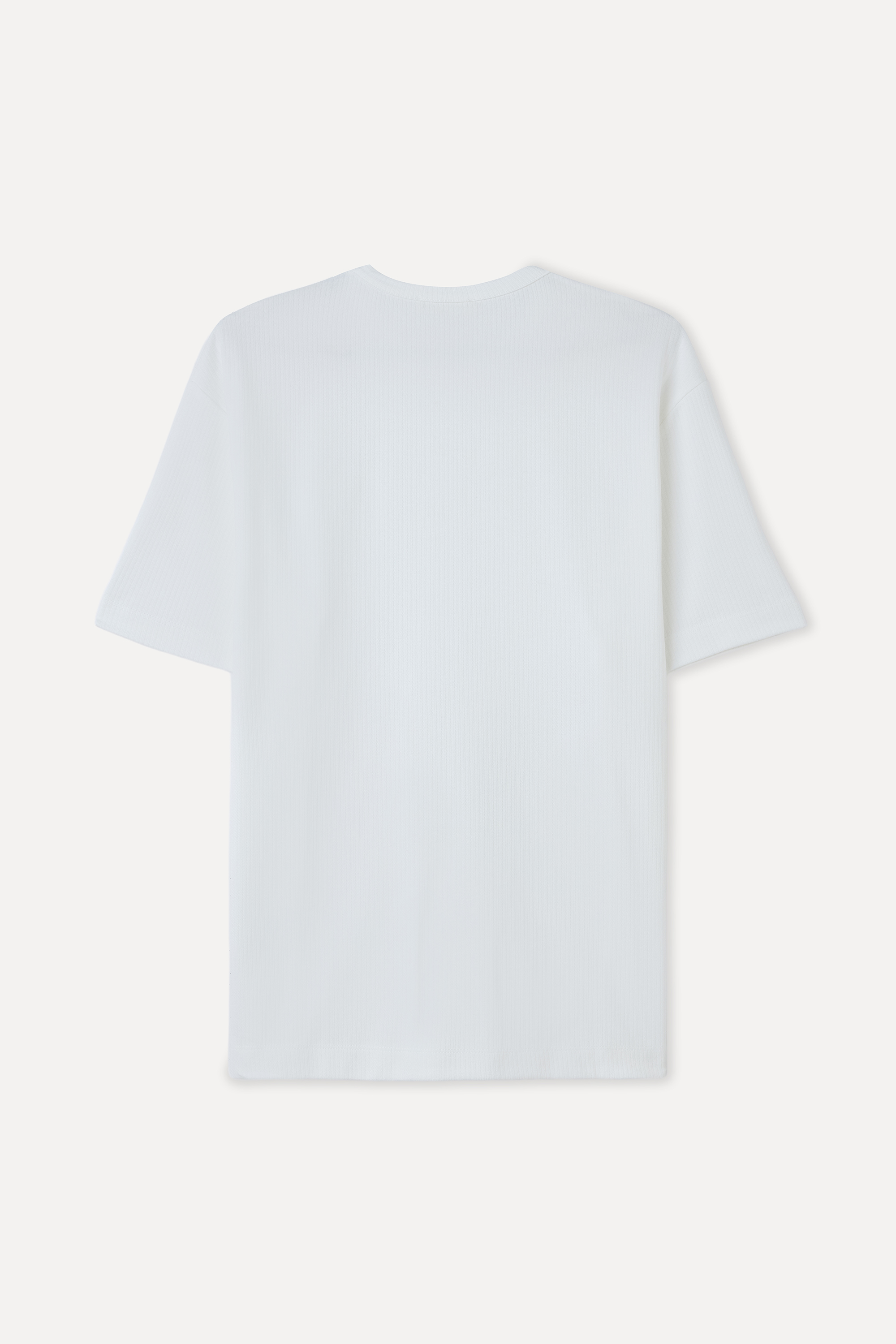 COMFORT FIT BİSİKLET YAKA T-SHIRT