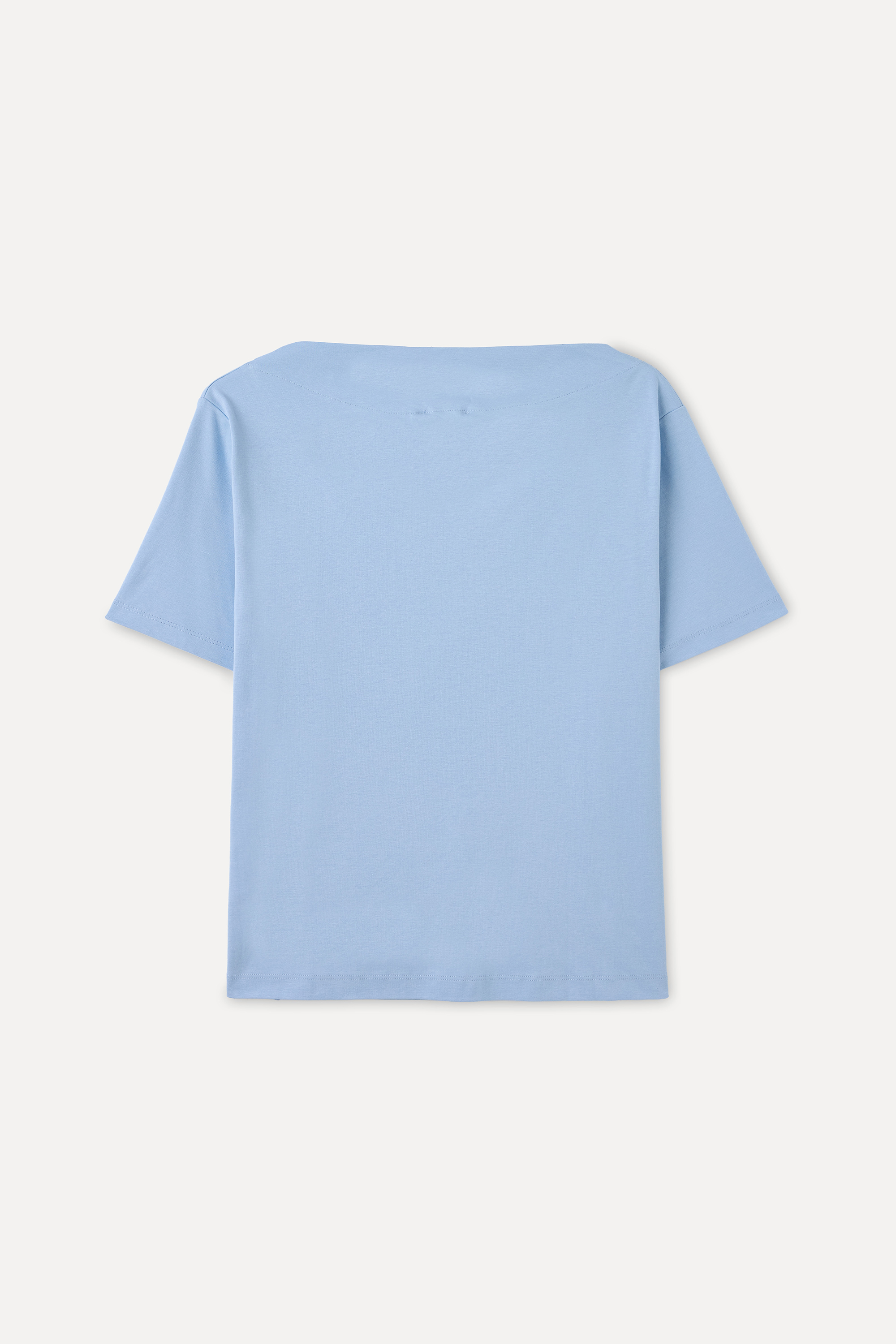 LOOSE FIT KAYIK YAKA T-SHIRT