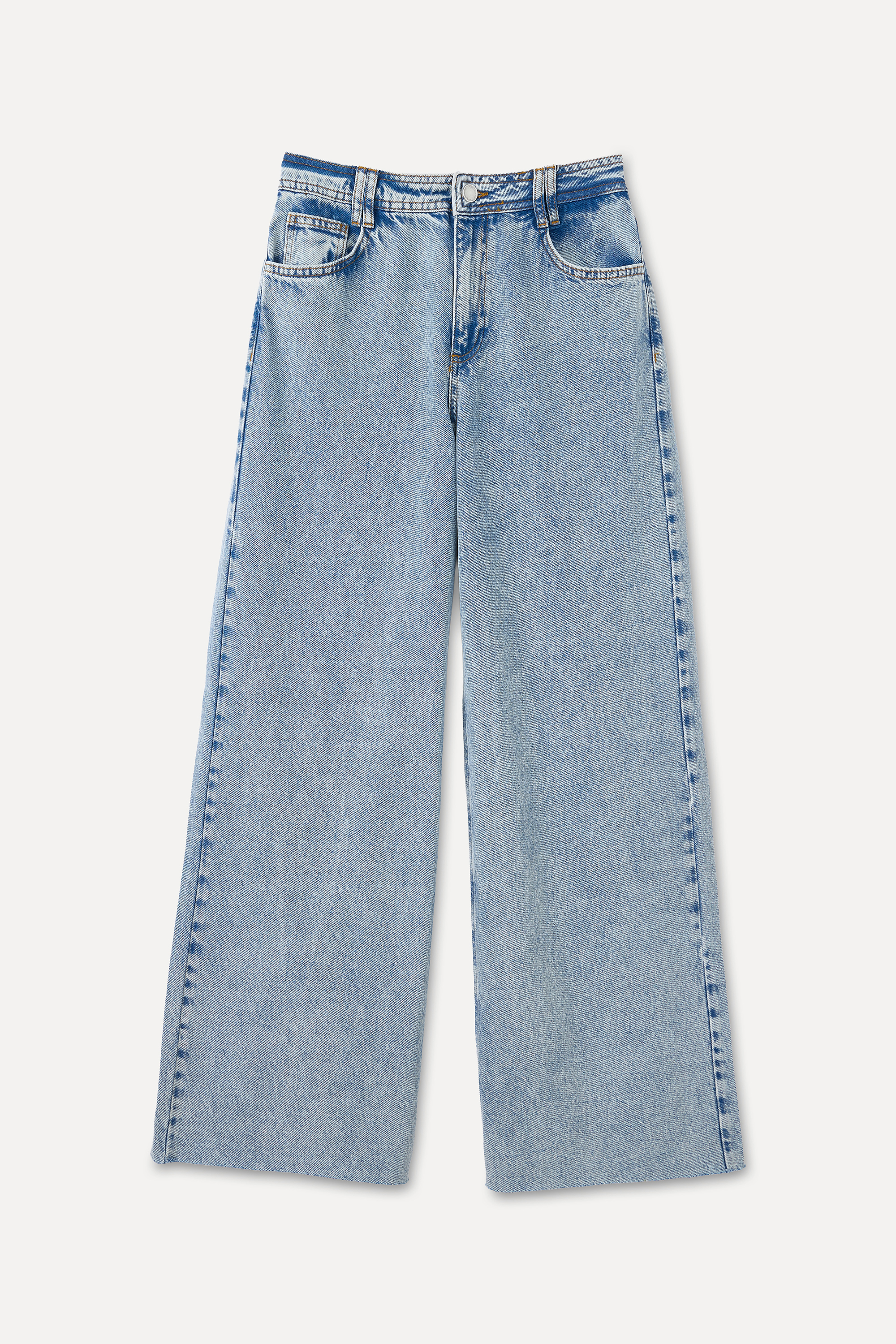 WIDE LEG JEAN PANTOLON