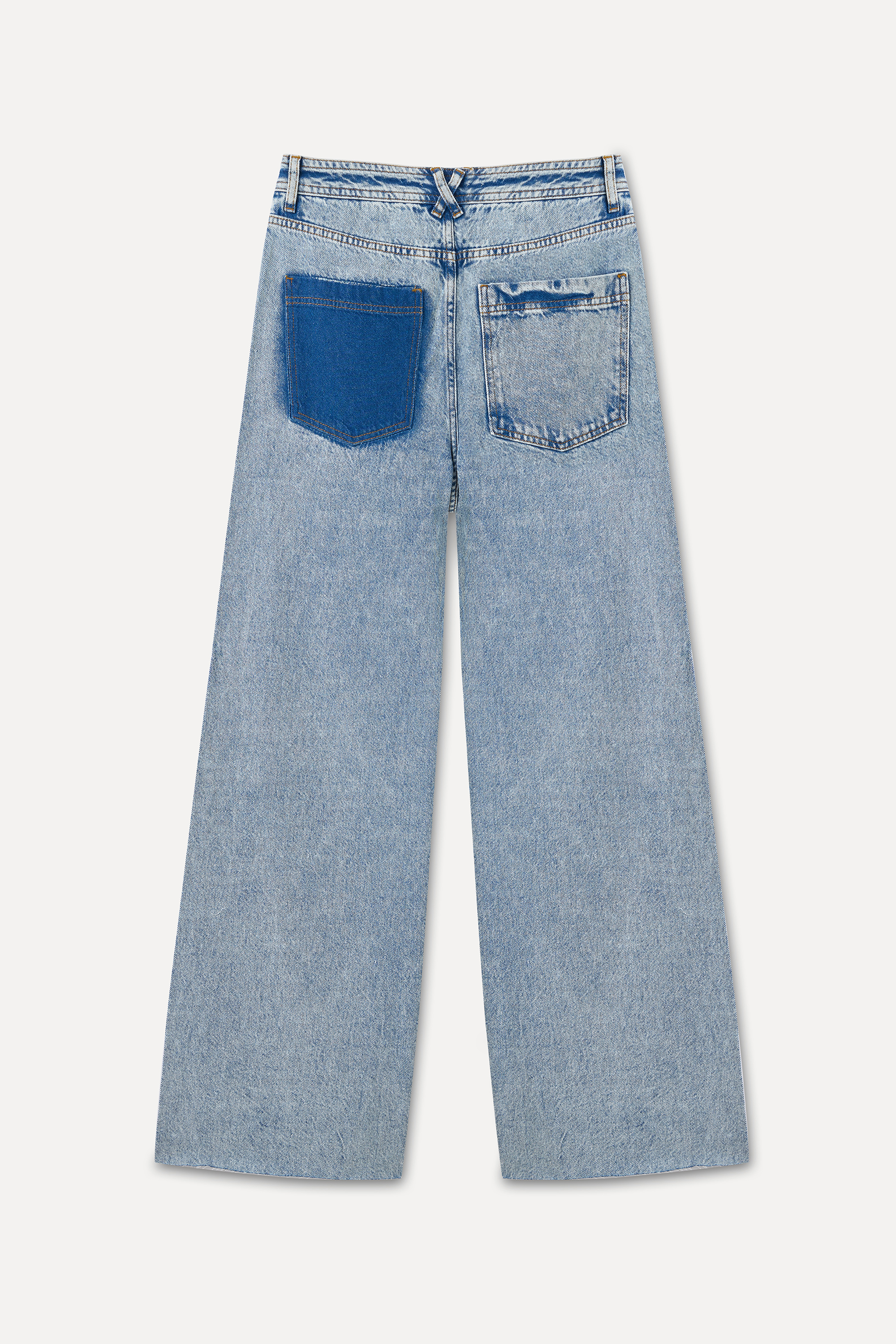 WIDE LEG JEAN PANTOLON
