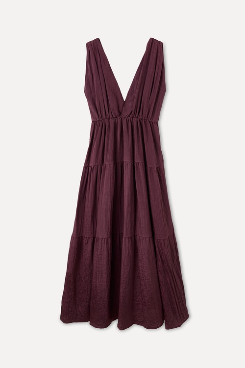  KOLSUZ KLOŞ MİDİ ELBİSE