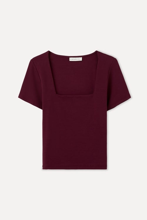 FITTED U YAKA T-SHIRT