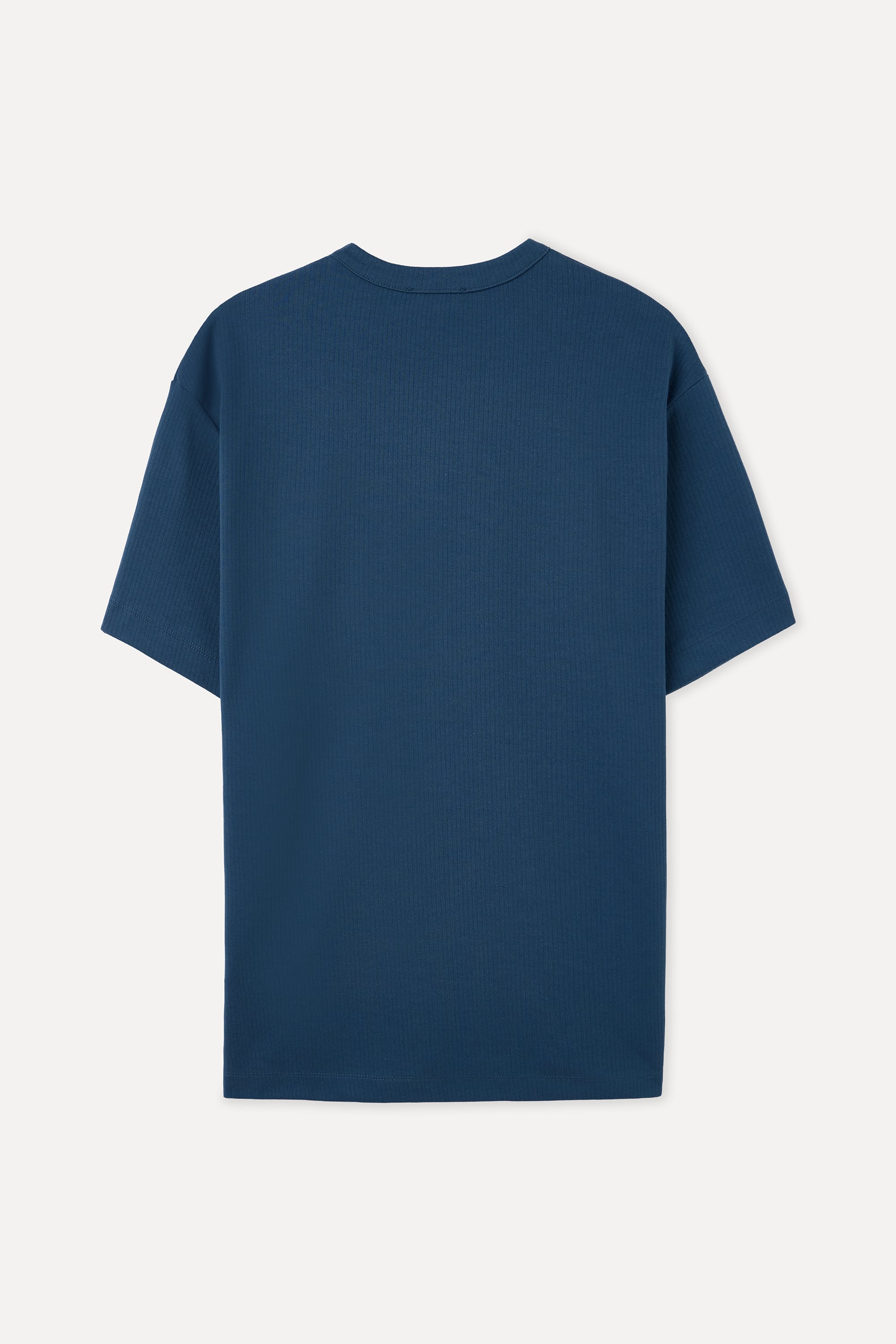 COMFORT FIT BİSİKLET YAKA T-SHIRT