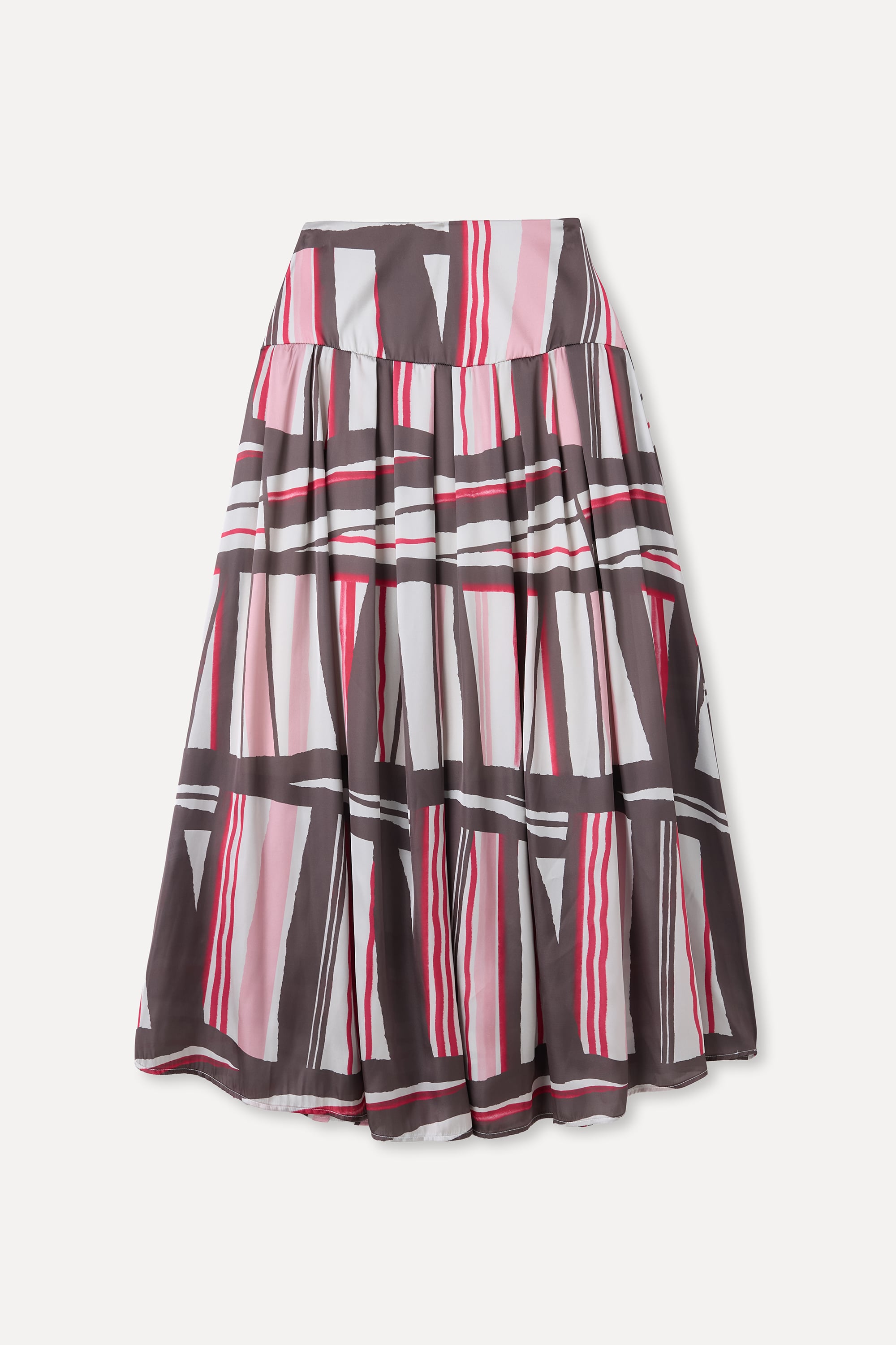 DESENLİ MİDİ ETEK