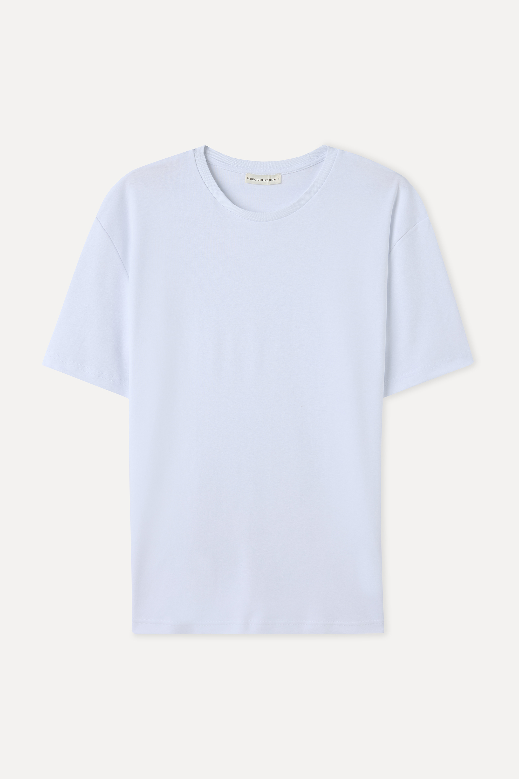 COMFORT FIT BİSİKLET YAKA T-SHIRT