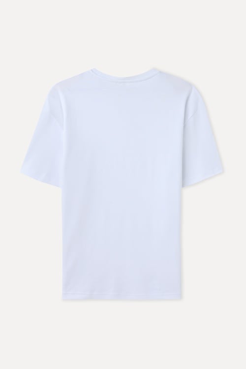  COMFORT FIT BİSİKLET YAKA T-SHIRT