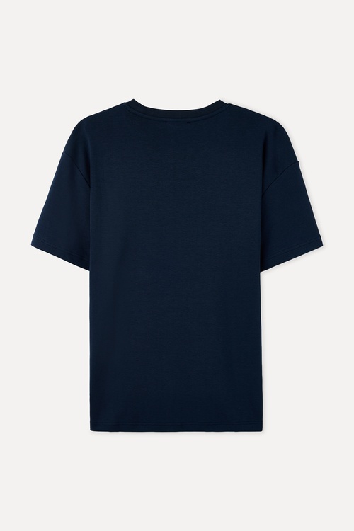  COMFORT FIT BİSİKLET YAKA T-SHIRT