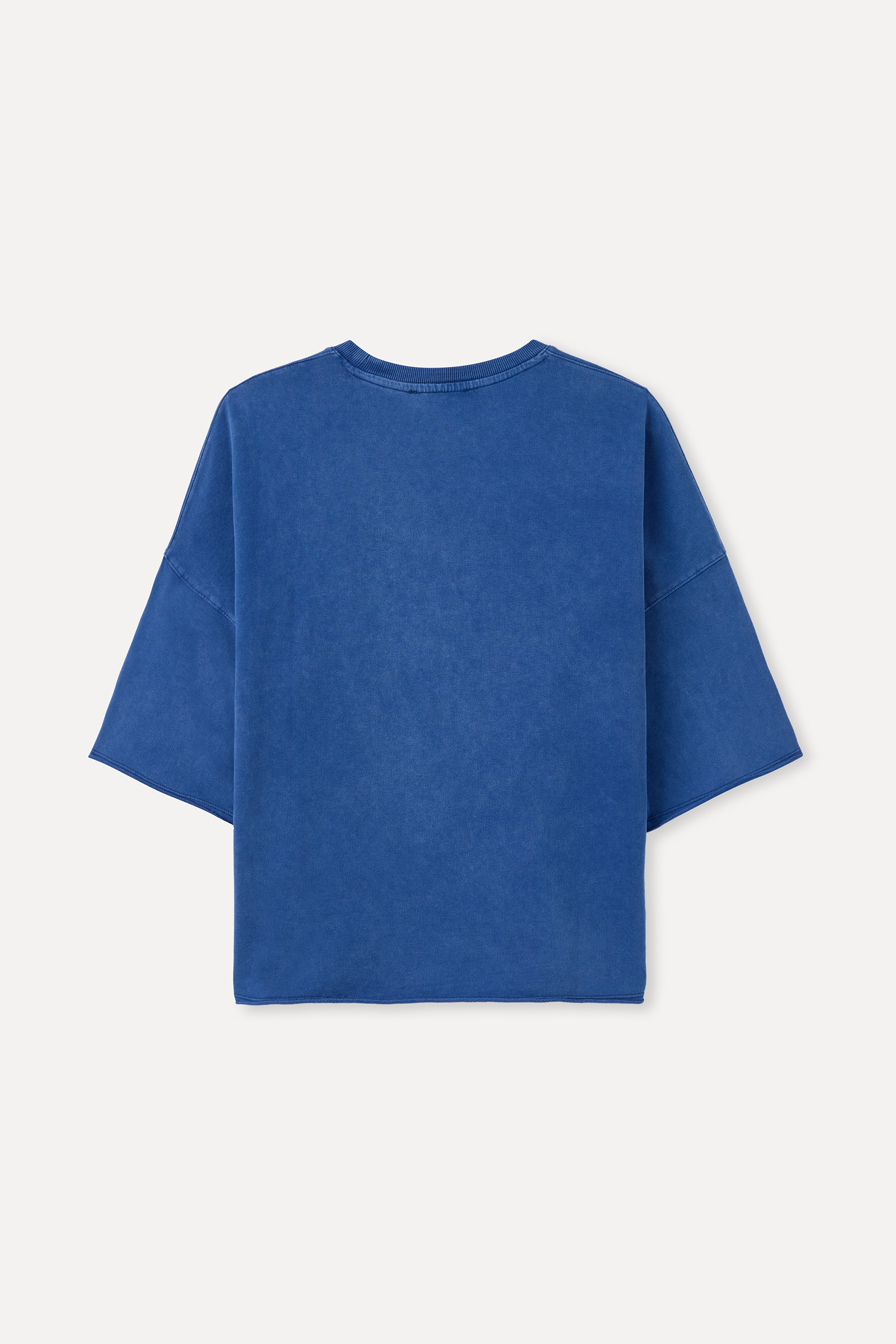 3/4 KOL BİSİKLET YAKA SWEATSHIRT