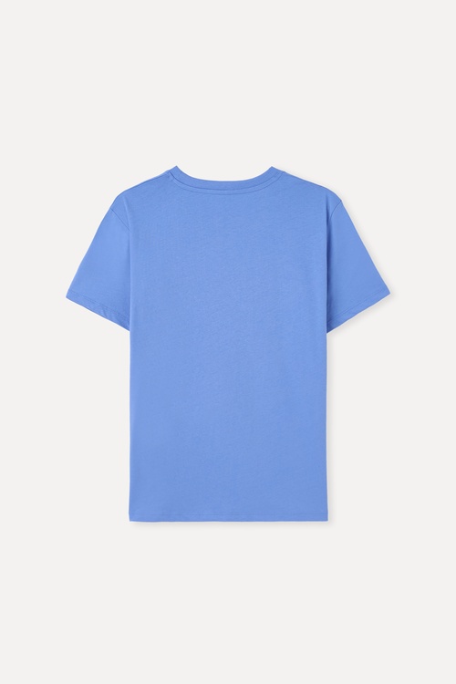 LOOSE FIT BİSİKLET YAKA T-SHIRT