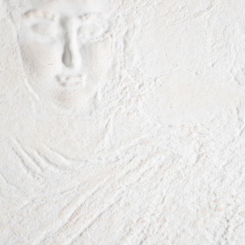 BUDDHA ÇERÇEVELİ YAĞLIBOYA TABLO 90X120 CM