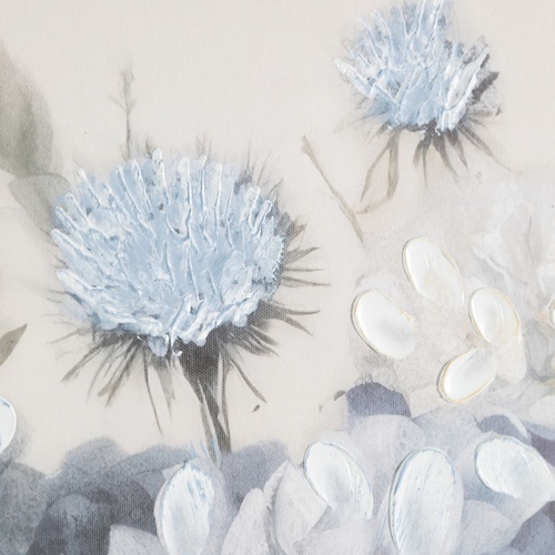 FLORINDA ÇERÇEVELİ YAĞLIBOYA TABLO 90X120 CM