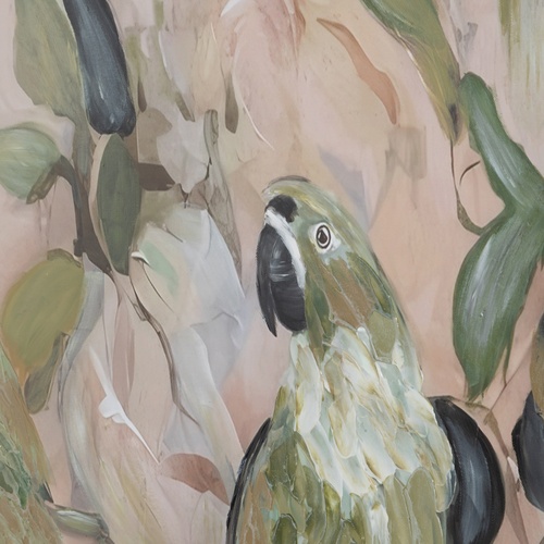 TUTIA ÇERÇEVELİ YAĞLIBOYA TABLO 90X120 CM