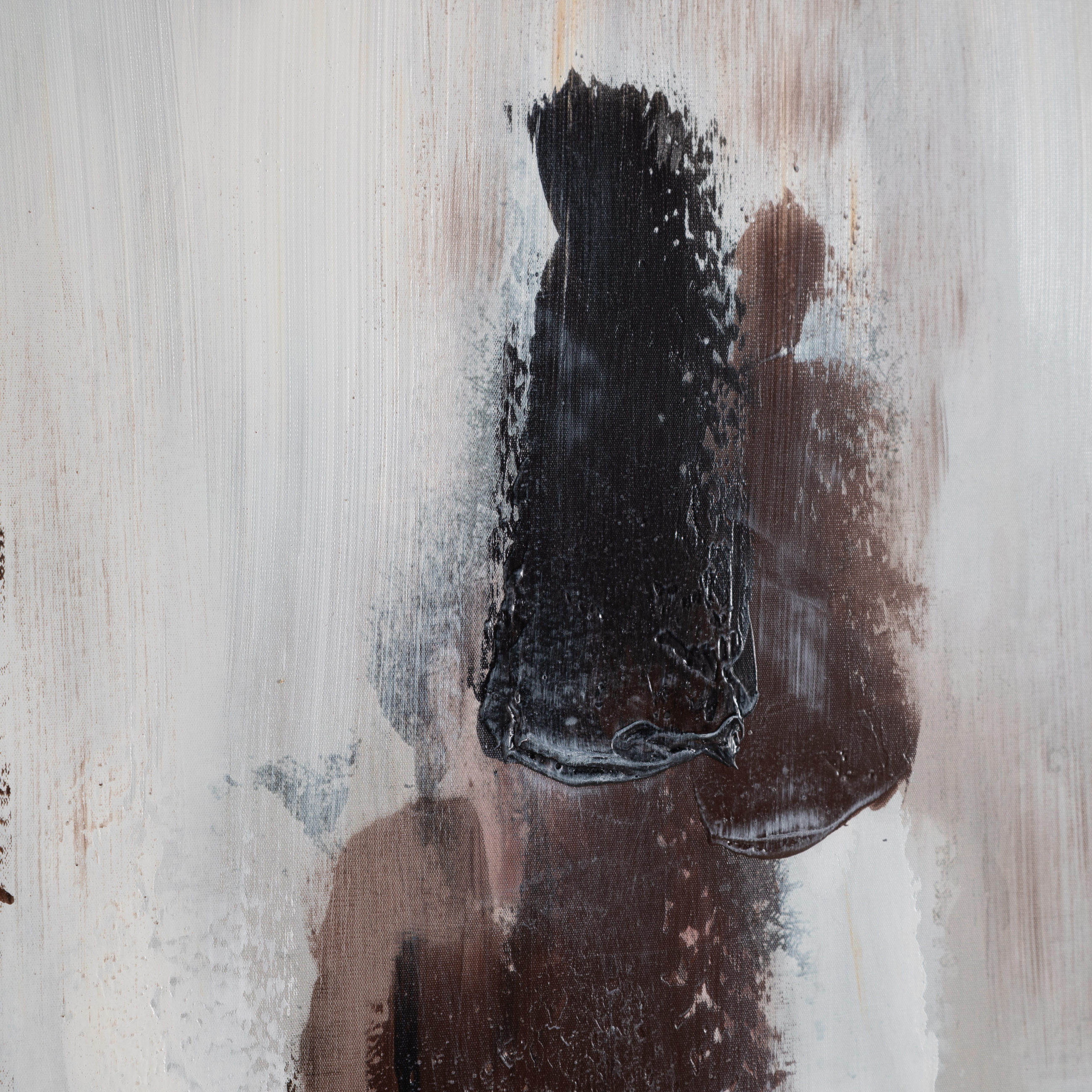 PULSE ÇERÇEVELİ YAĞLIBOYA TABLO 100X100 CM