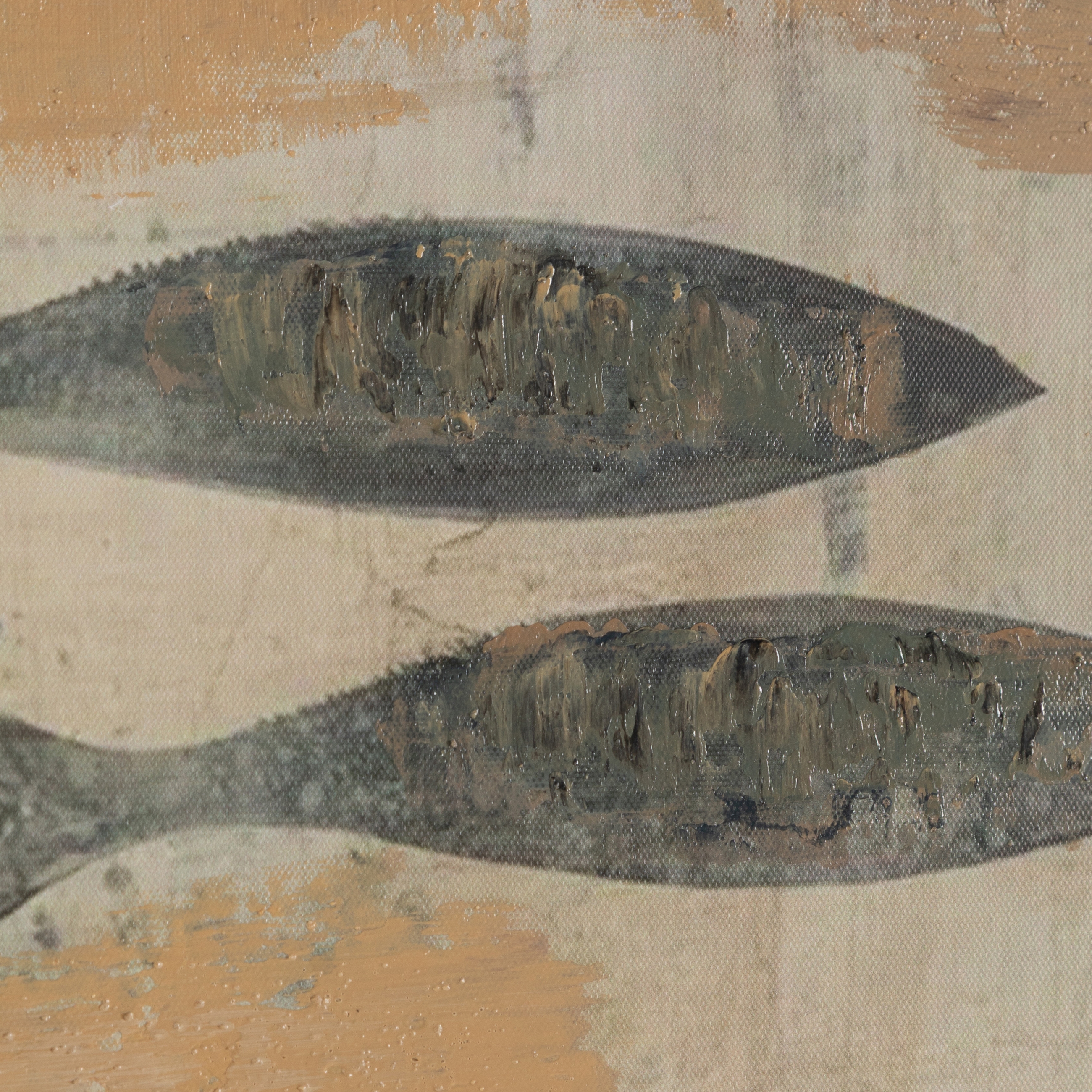 FINRA ÇERÇEVELİ YAĞLIBOYA TABLO 90X120 CM