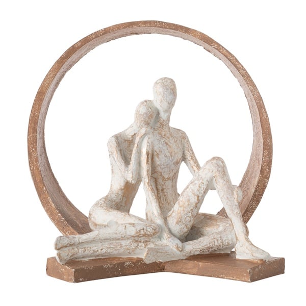 Mudo Home  Couple Biblo Kahverengi  32Cm