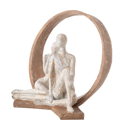 COUPLE BİBLO KAHVERENGİ  32CM