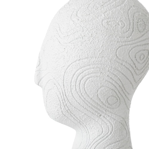  MODERN BEYAZ  BİBLO 12X15X24 CM