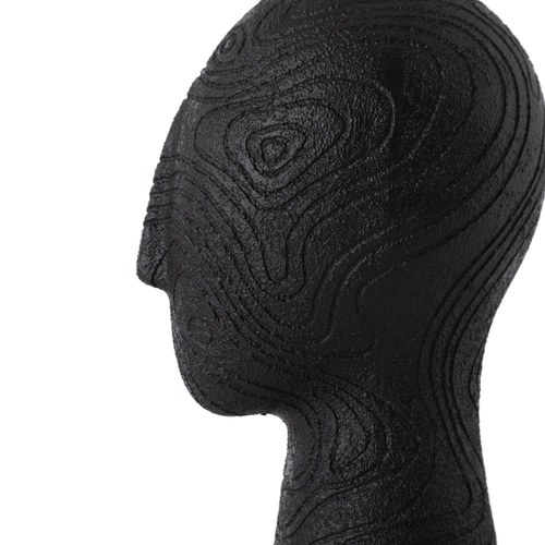  MODERN SİYAH BİBLO 13X17X28 CM