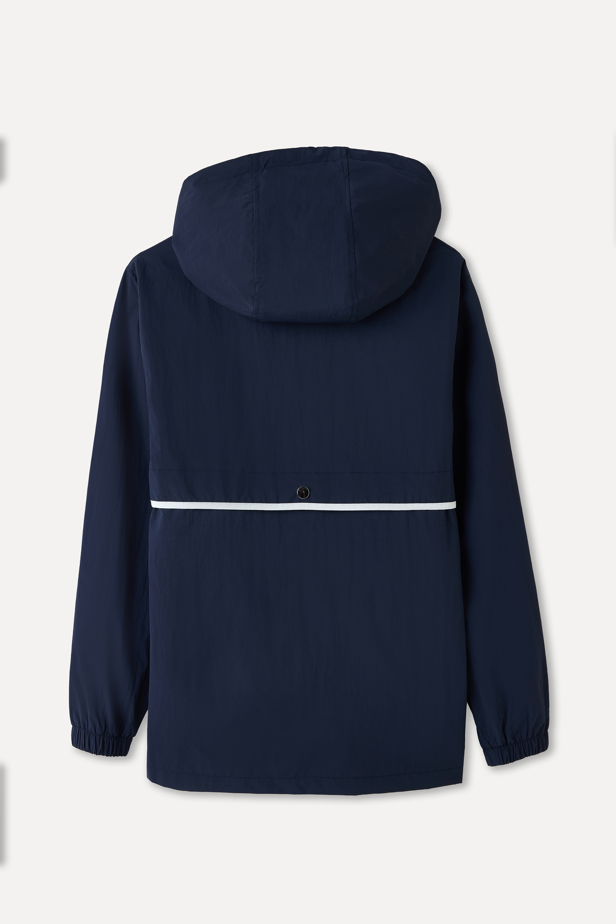 NAKIŞLI KAPÜŞONLU YAĞMURLUK