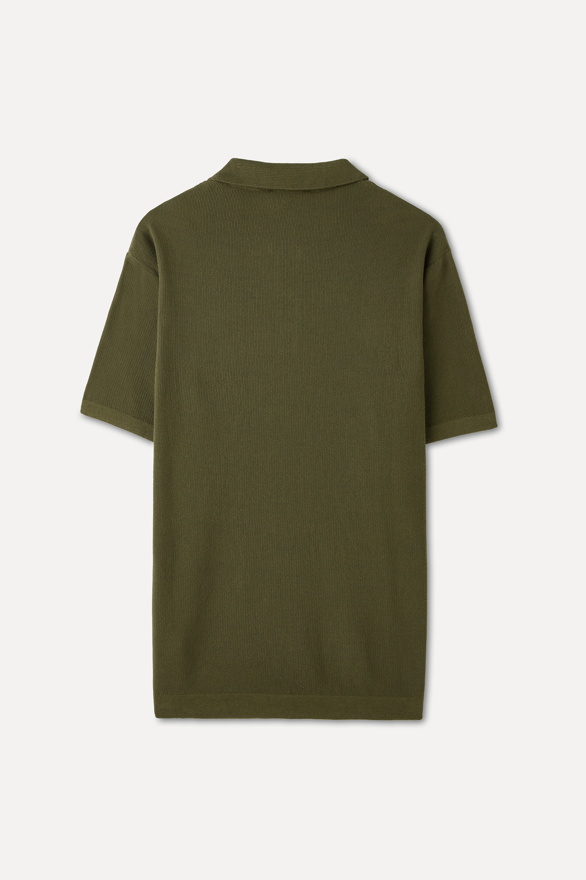 DÜĞMELİ POLO YAKA KISA KOLLU TRİKO KAZAK