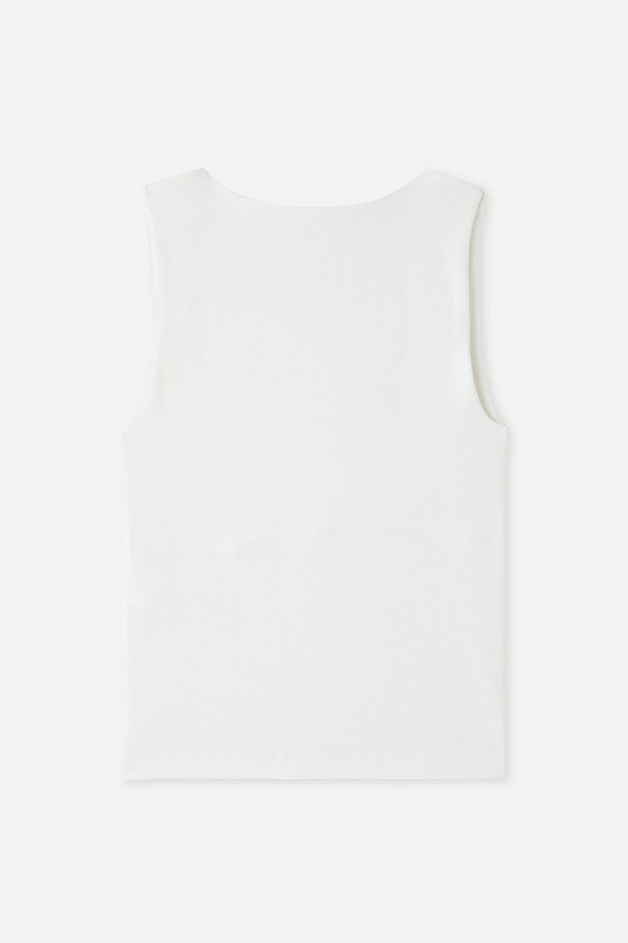 FITTED U YAKA KOLSUZ BLUZ