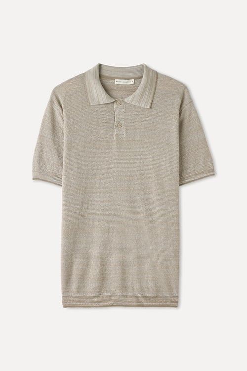 DÜĞMELİ POLO YAKA KISA KOLLU TRİKO KAZAK