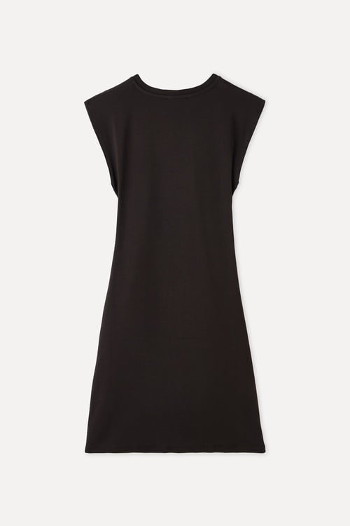 FITTED KOLSUZ MİNİ ELBİSE