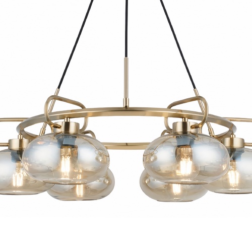 LEIA 6LI AVİZE 72X72X130 CM