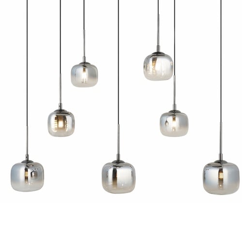 ASTRA 7Lİ SARKIT AVİZE 95X35X123 CM