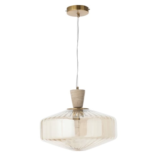 SOLIN TEKLİ SARKIT AVİZE 40X40X80 CM