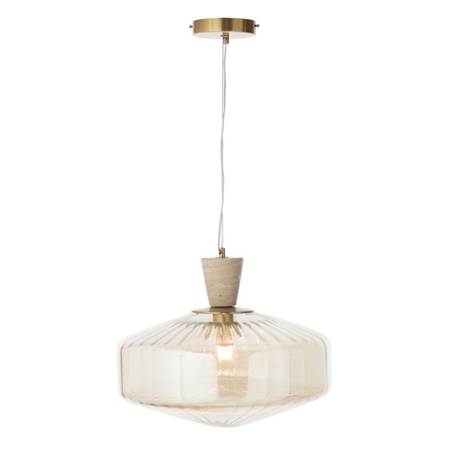 SOLIN TEKLİ SARKIT AVİZE 40X40X80 CM