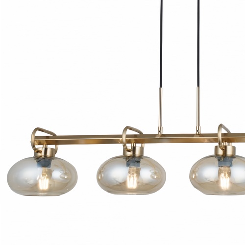 LEIA 4LÜ SIRALI AVİZE 94X19X131 CM