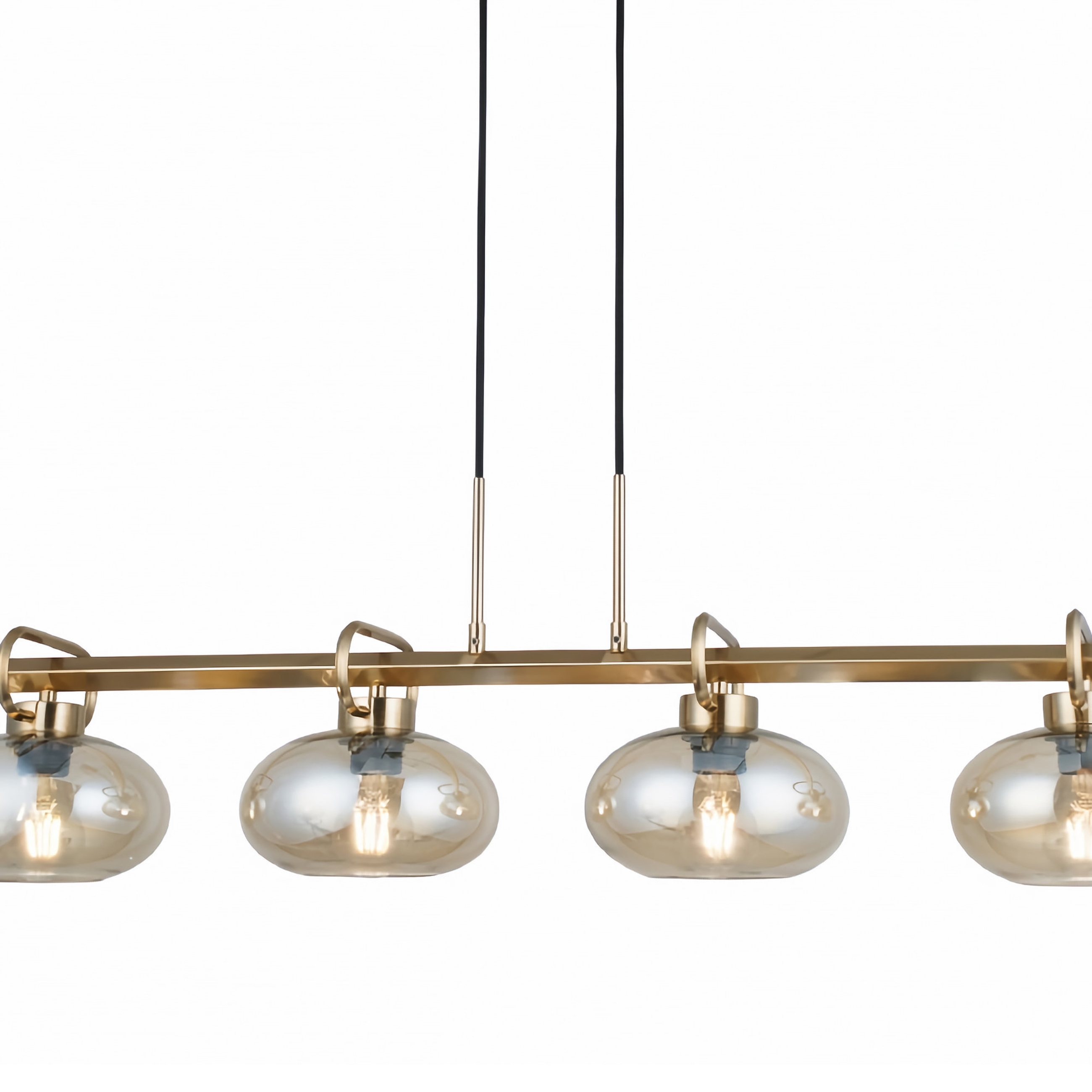 LEIA 4LÜ SIRALI AVİZE 94X19X131 CM