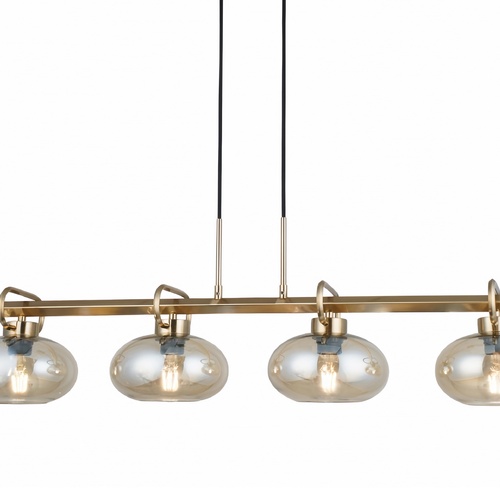 LEIA 4LÜ SIRALI AVİZE 94X19X131 CM