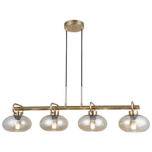 LEIA 4LÜ SIRALI AVİZE 94X19X131 CM