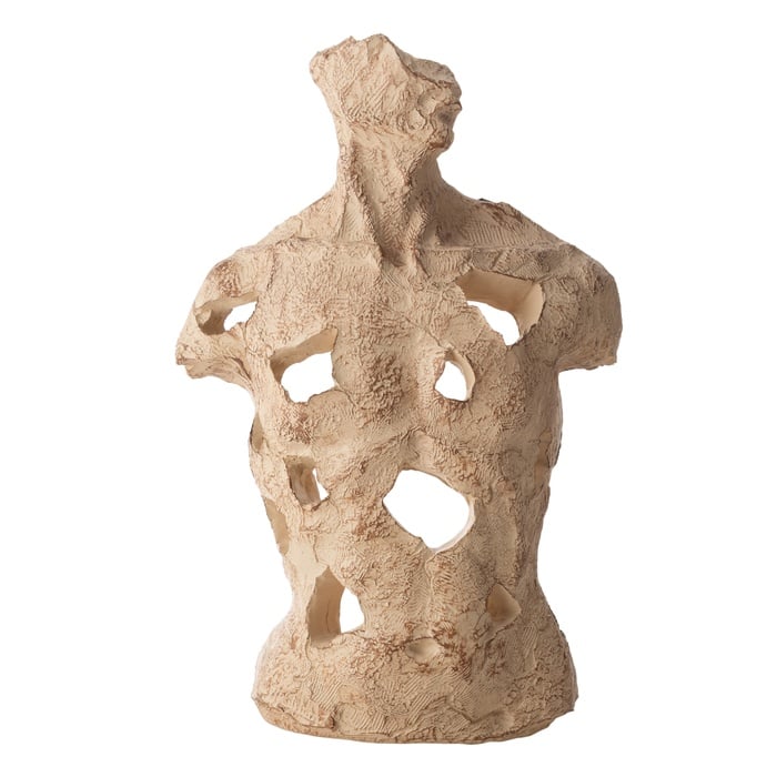 ABSTRACT MAN BİBLO KAHVERENGİ 10X24X36CM