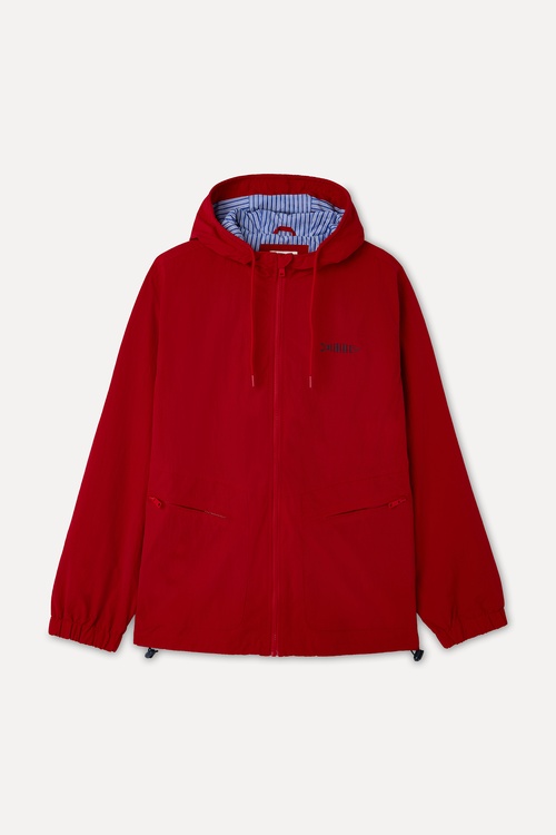  NAKIŞLI KAPÜŞONLU YAĞMURLUK